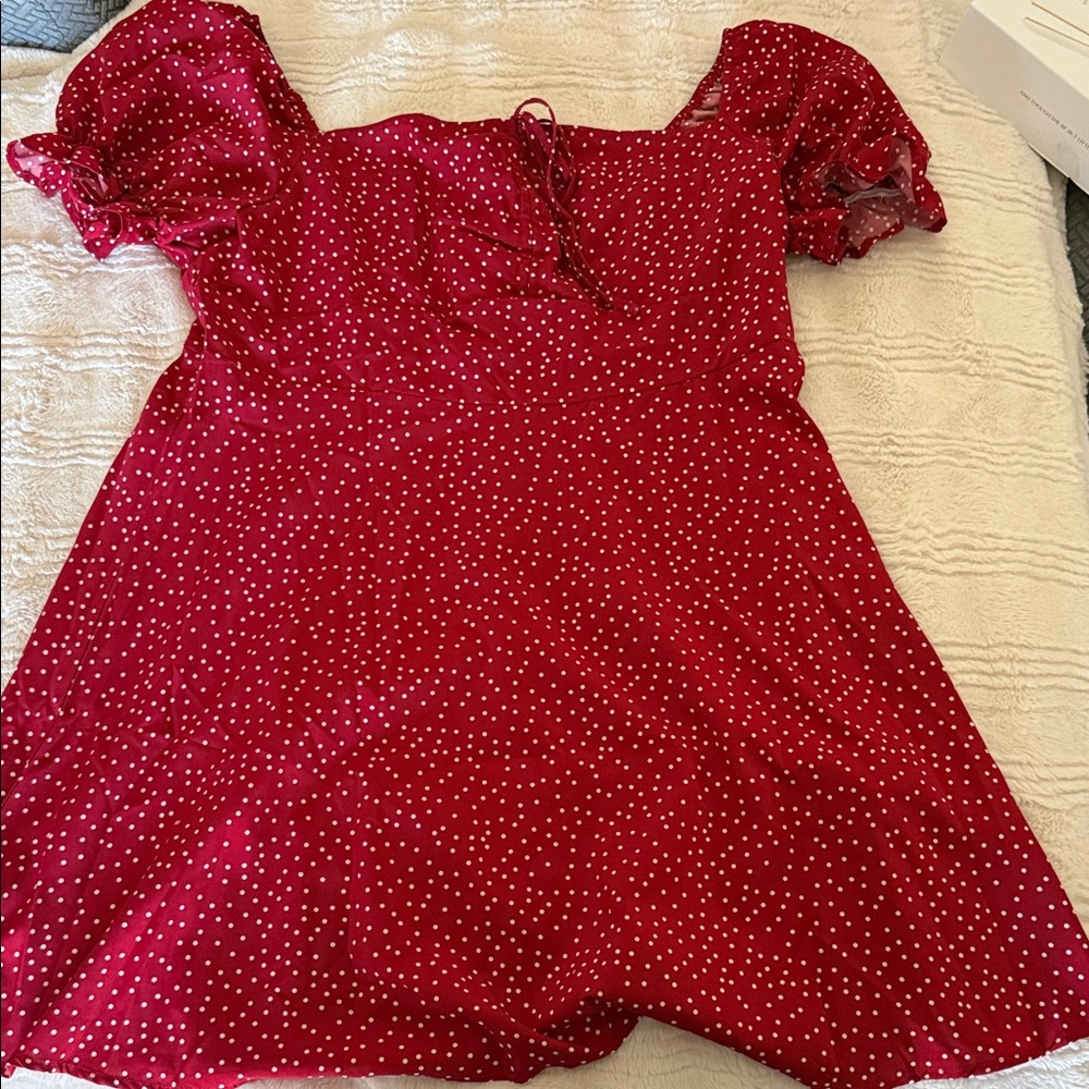 Red Polka Dot Dress